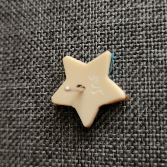 Gorgeous NWT Santo Domingo Inlay Turquoise & Coral Earrings - Picture 6 of 11